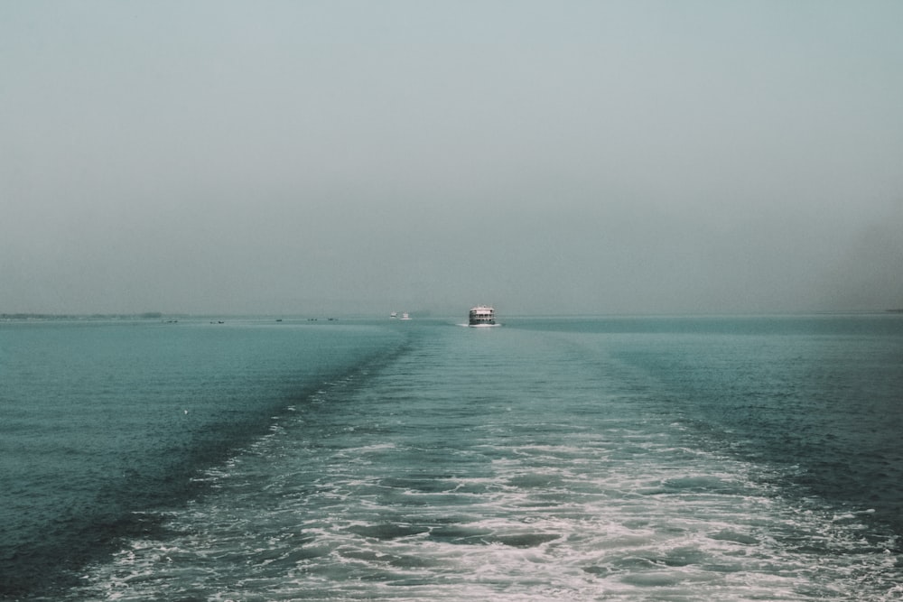 a body of water with boats in it