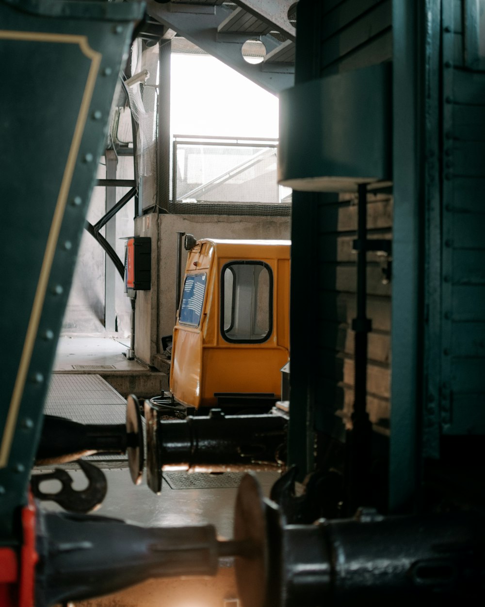 a train in a train station