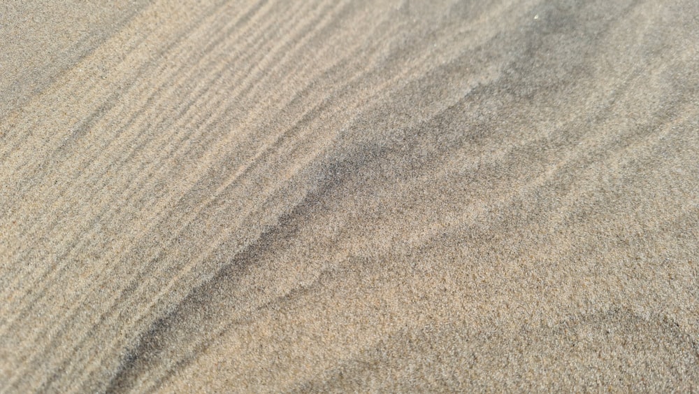 a close up of a sand