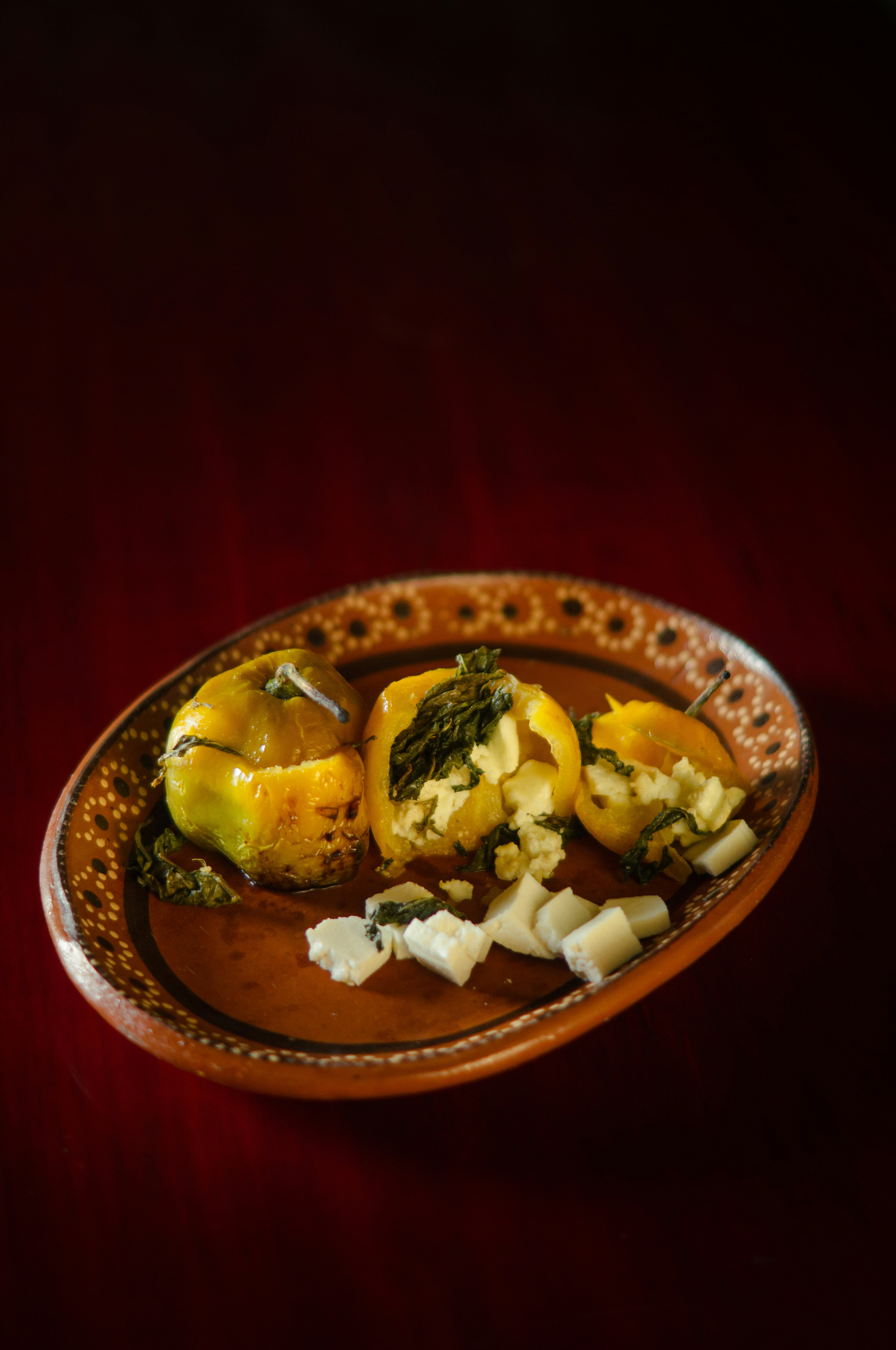 Requesón Picante con Pepino y Pimentón