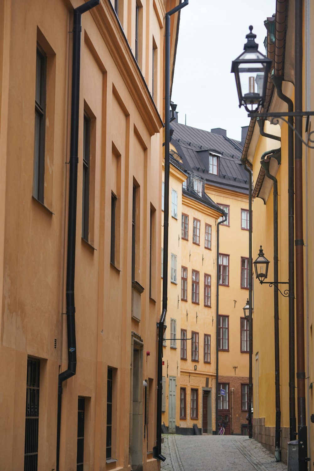 a street with buildings on both sides