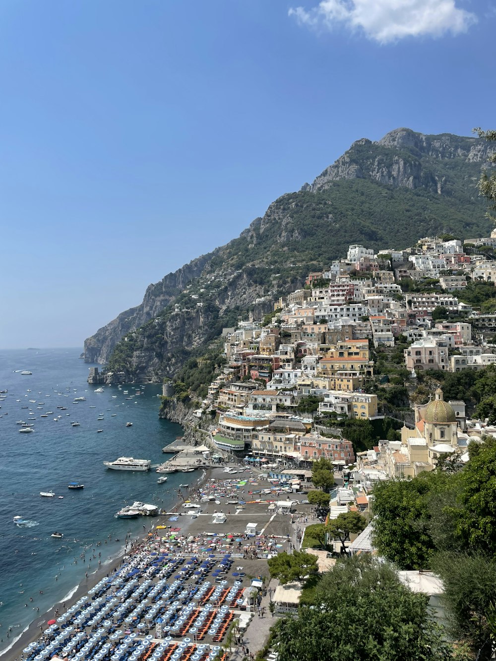 Amalfi Coast on the water