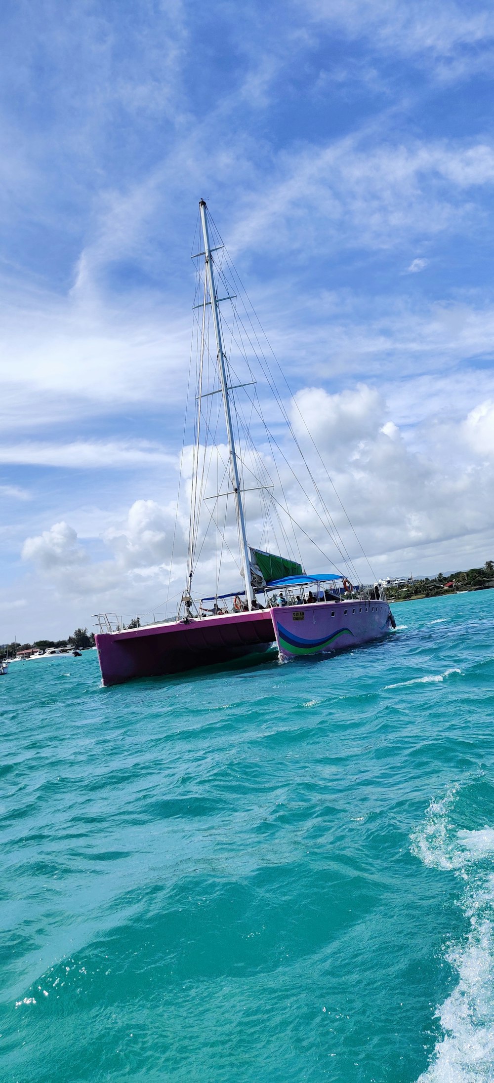 a boat in the water