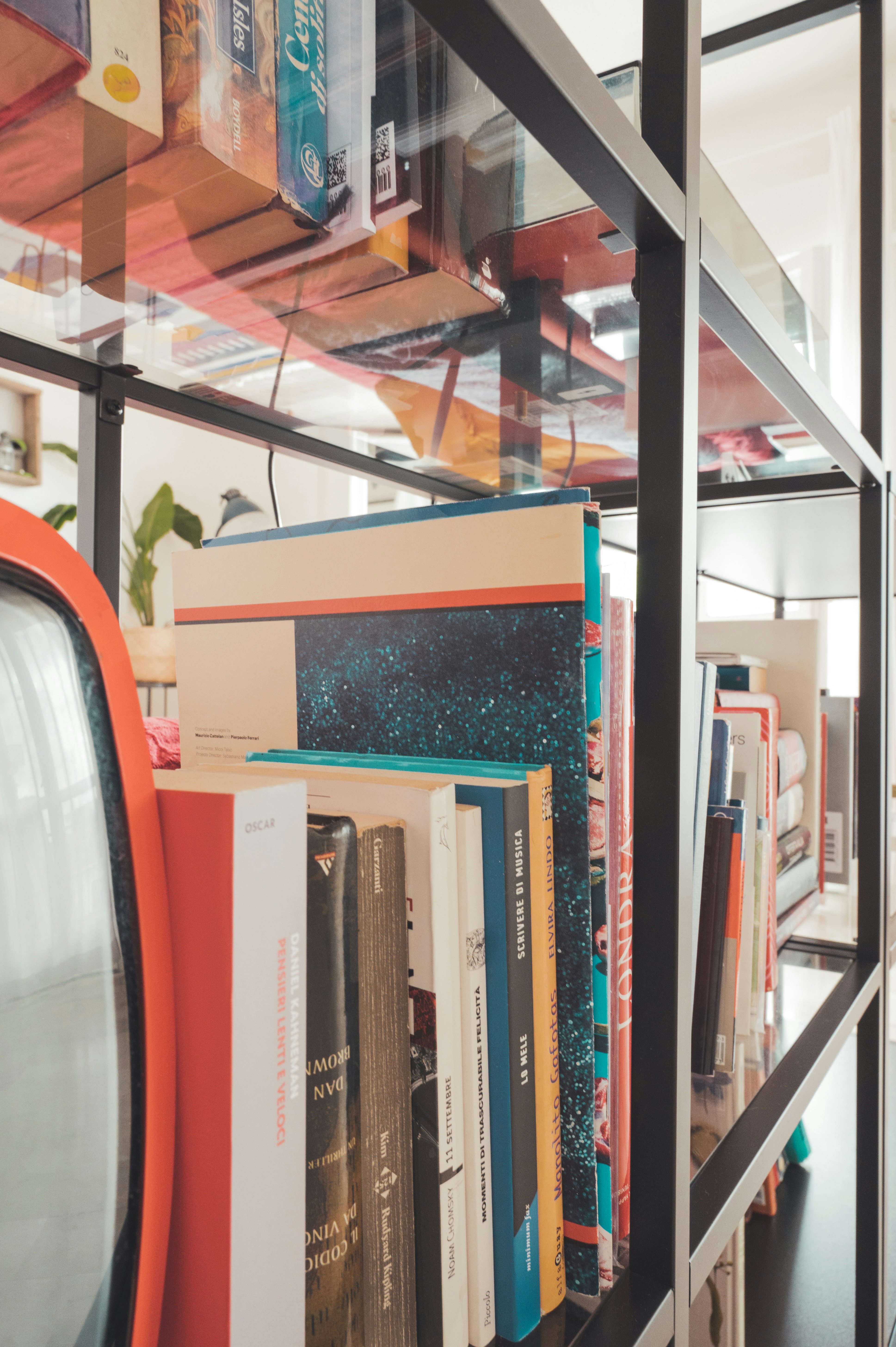 Industrial Iron Bookshelf