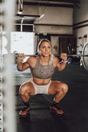 a person in a gym