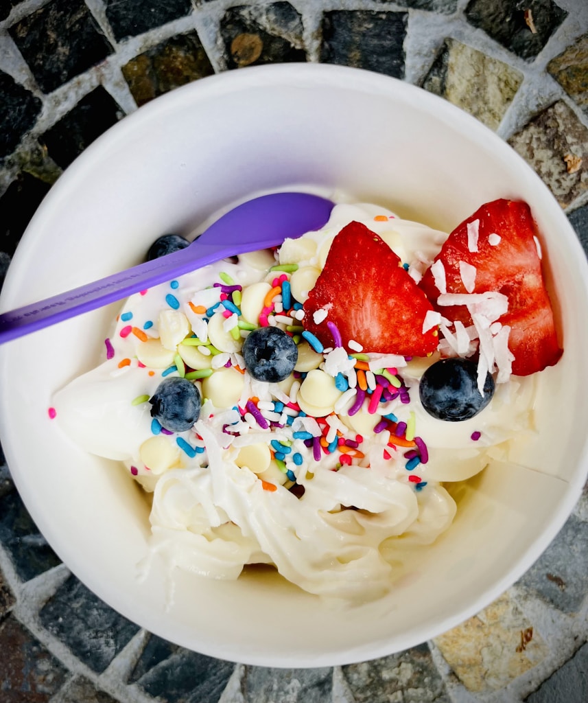 Rainbow Vanilla Swirl