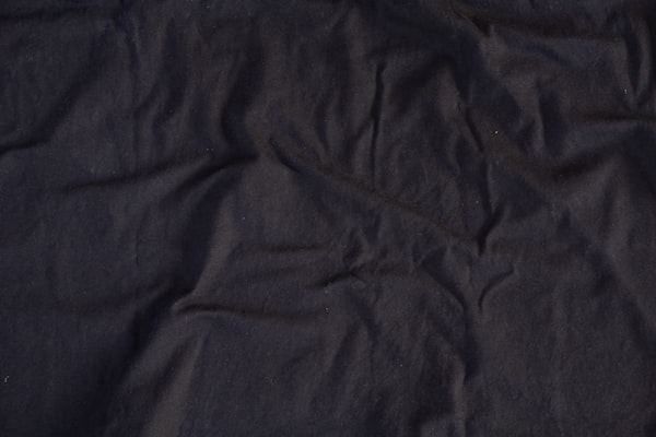 Texture de tissu noir technique