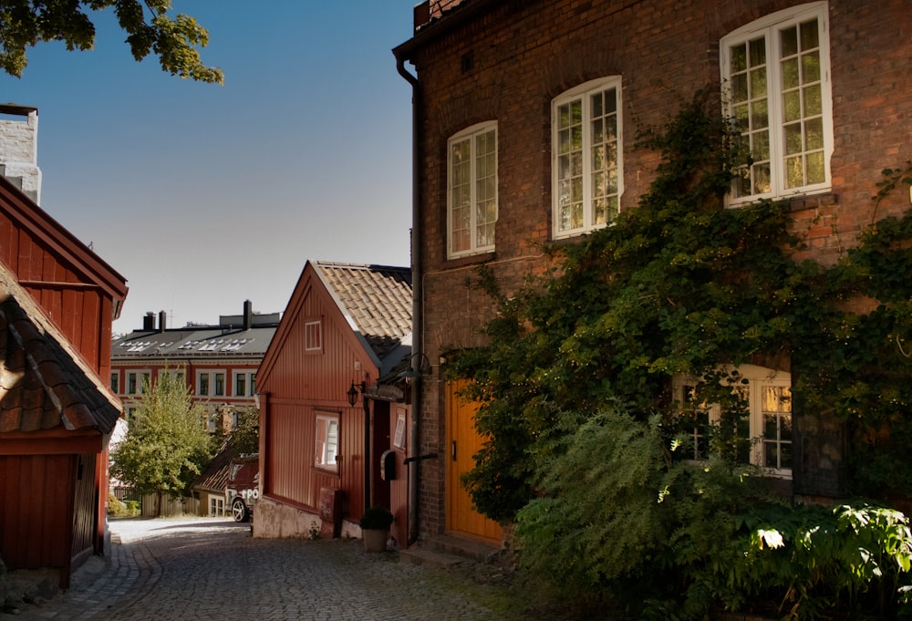 a row of houses