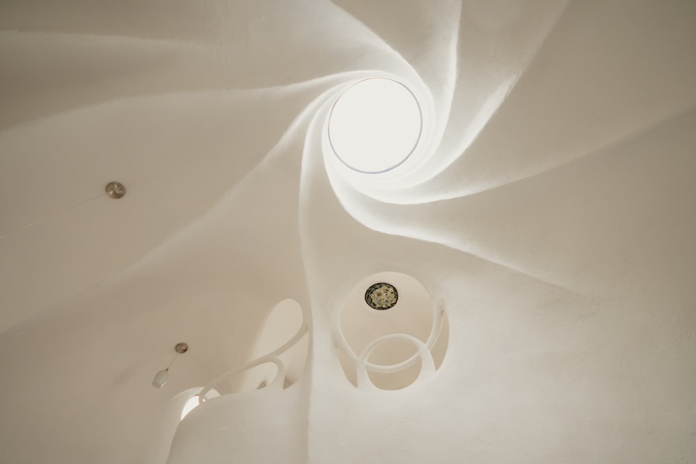 a white ceiling fan