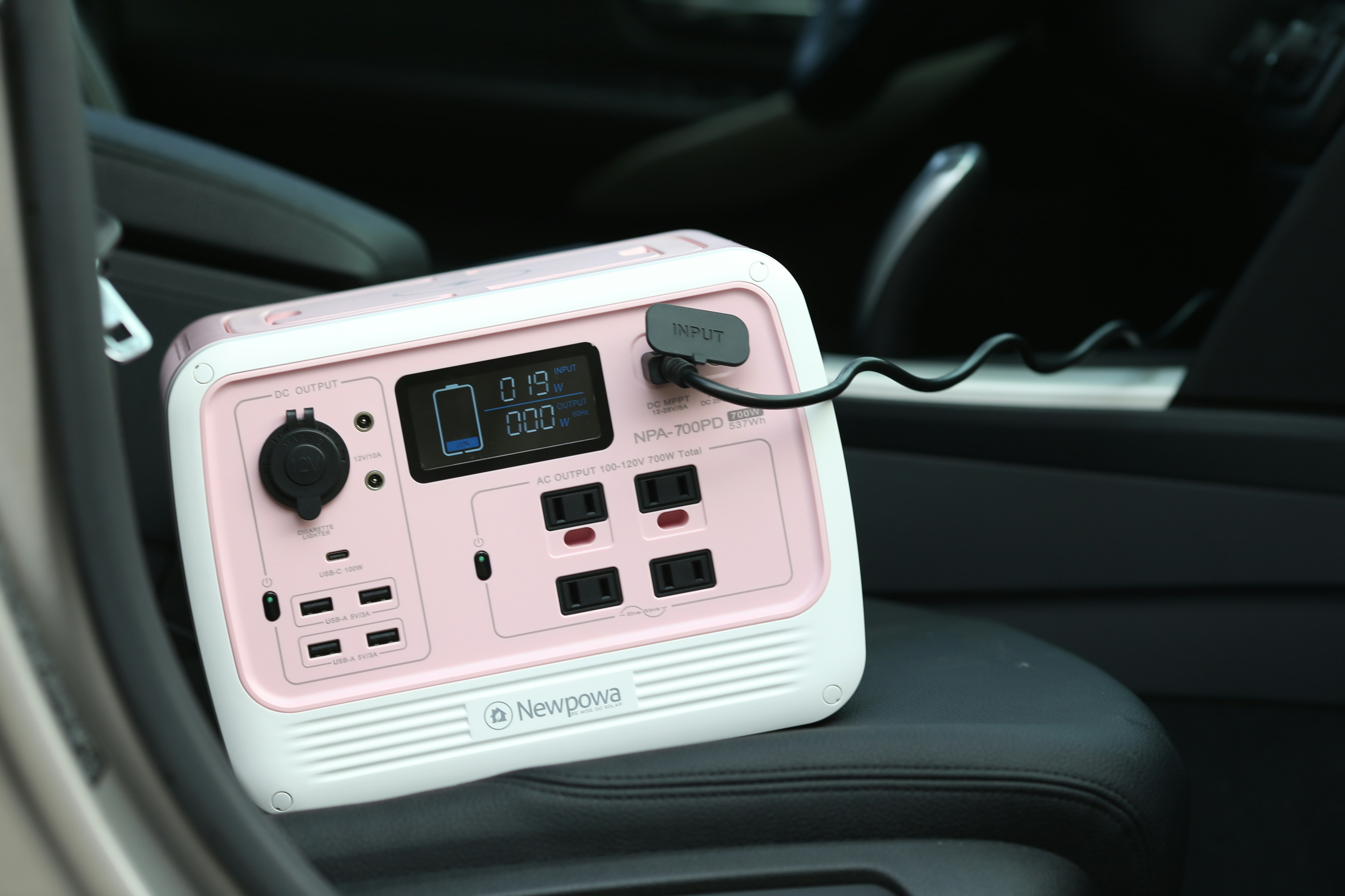 A car dashboard with a pink and black display photo – Free Vehicle ...