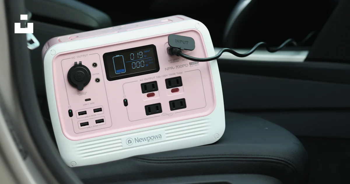 A car dashboard with a pink and black display photo โ Free Vehicle ...