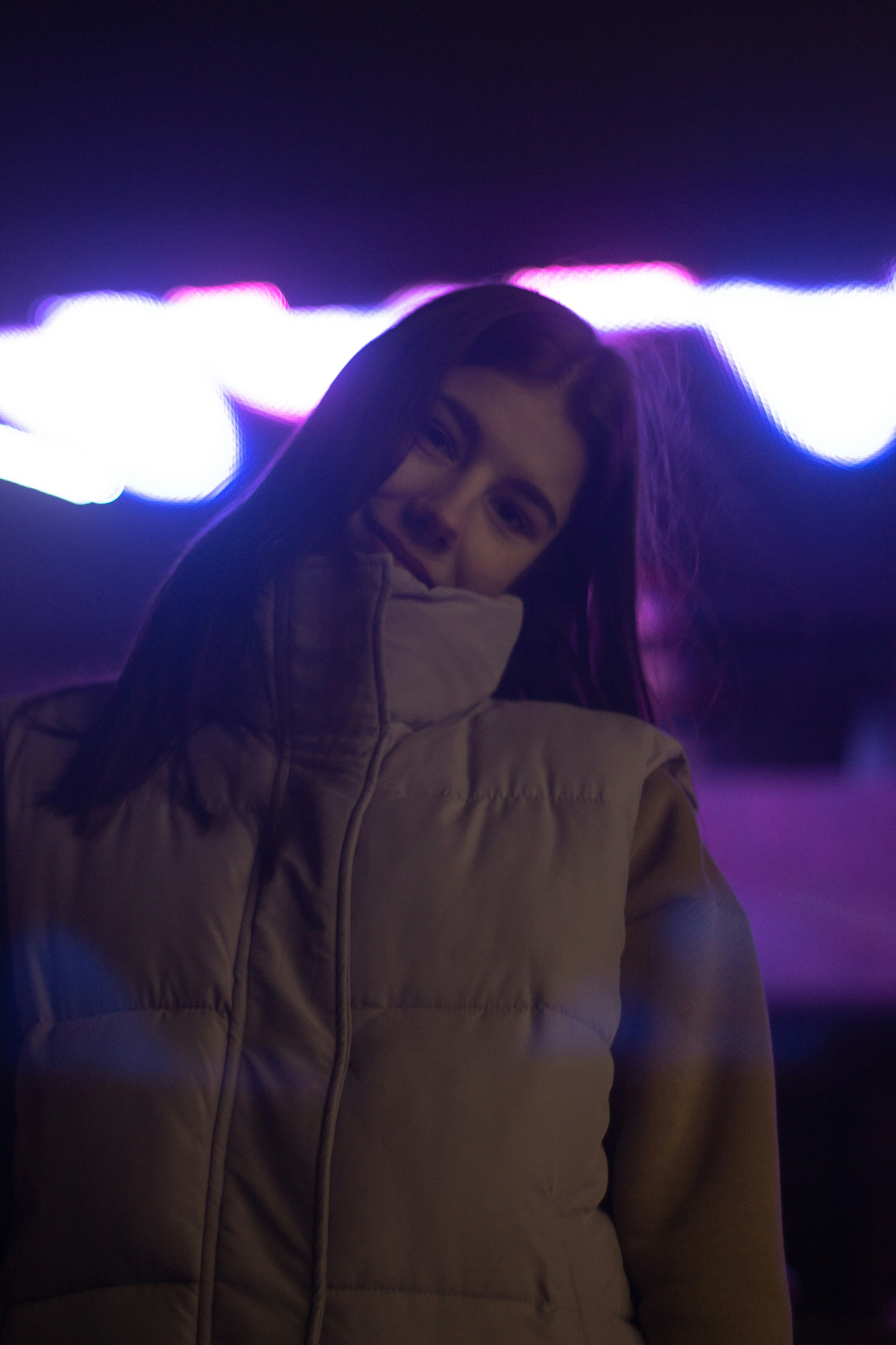 a man with long hair