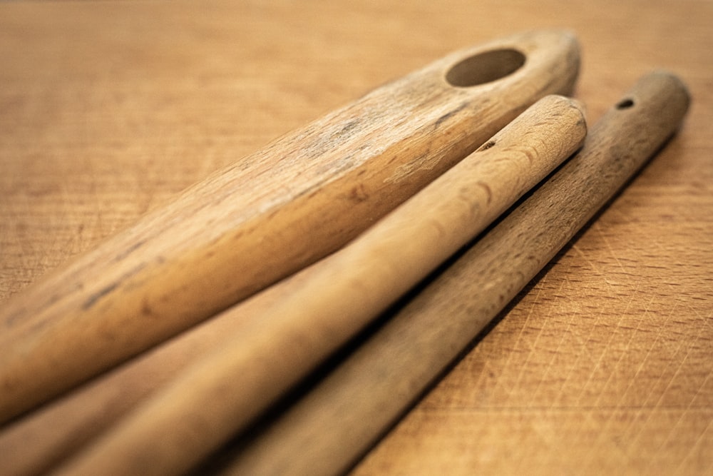 a close up of a wood plank