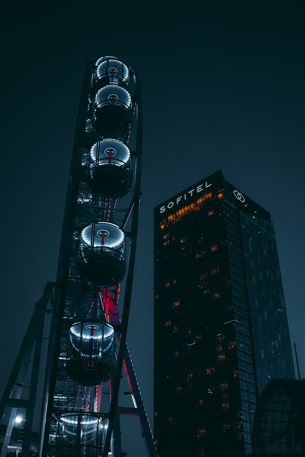 a tall building with a large tower