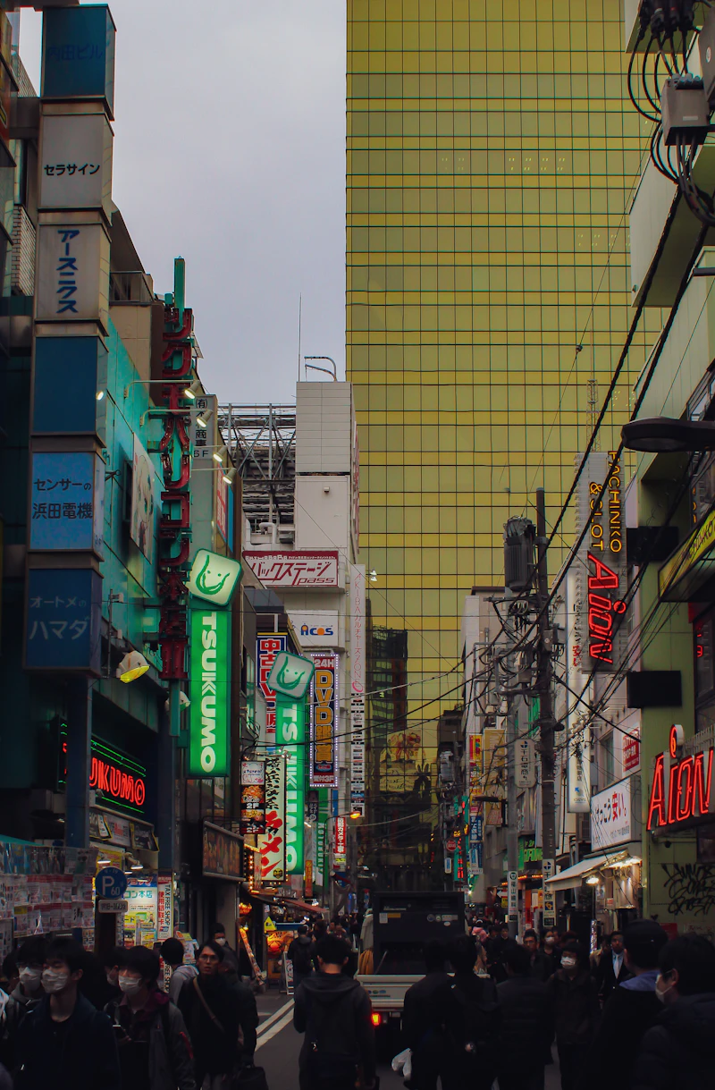 Neon Tokyo street