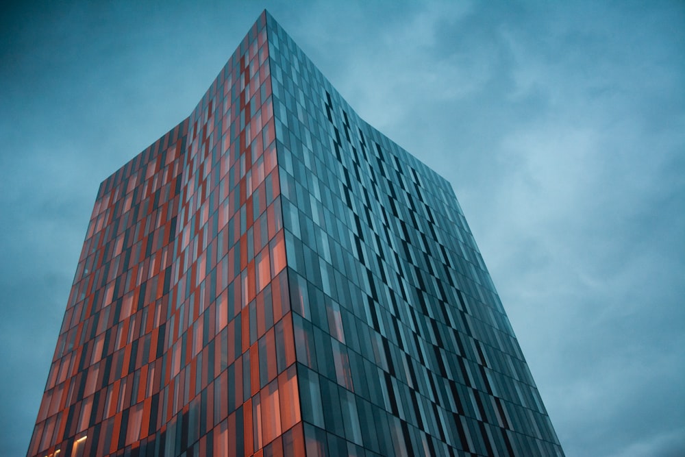 a tall building with many windows