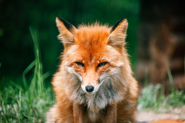 Elegant portrait of Redfox Grey Origin highlighting its unique color and lineage