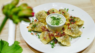a plate of food