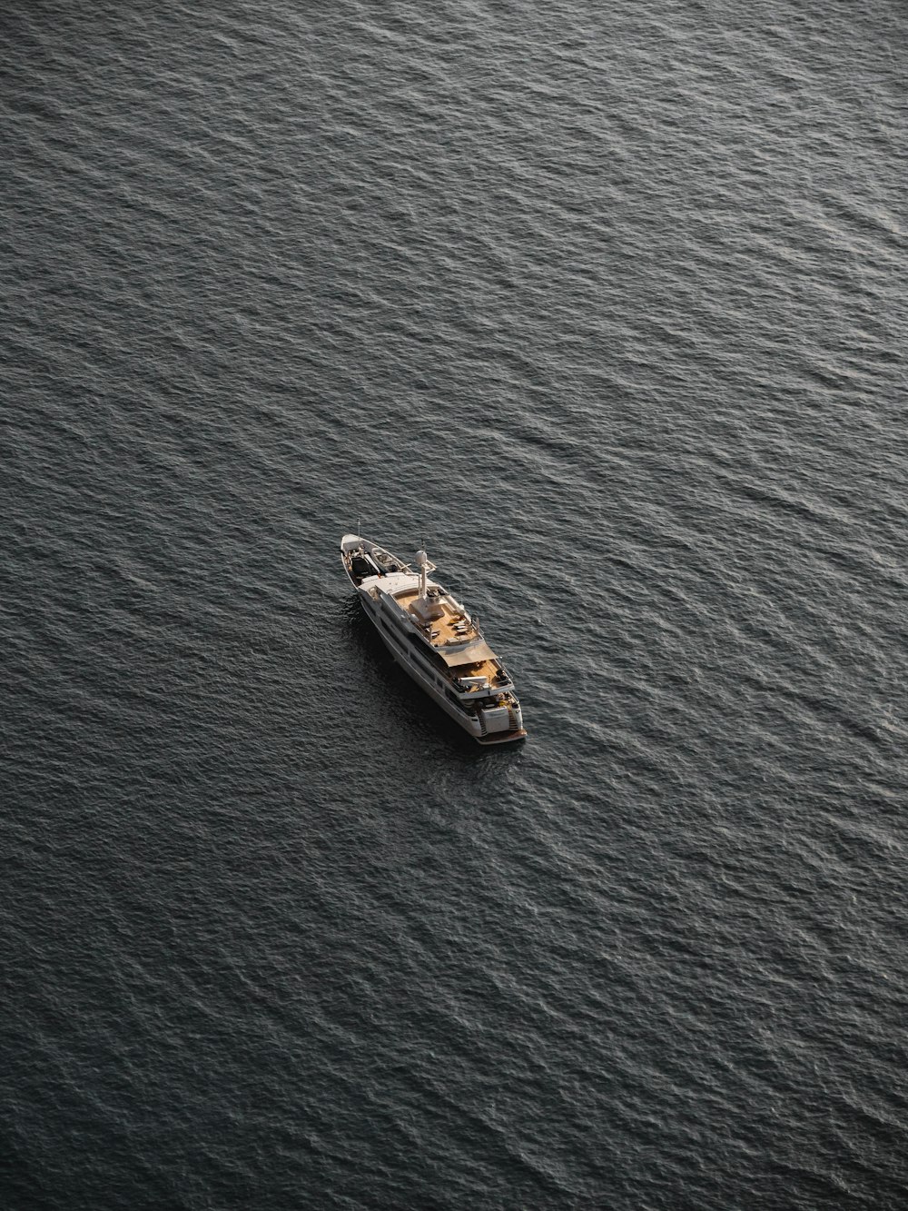 a boat sailing on the water