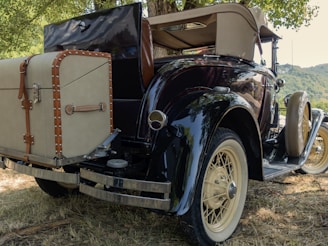 a car with its door open