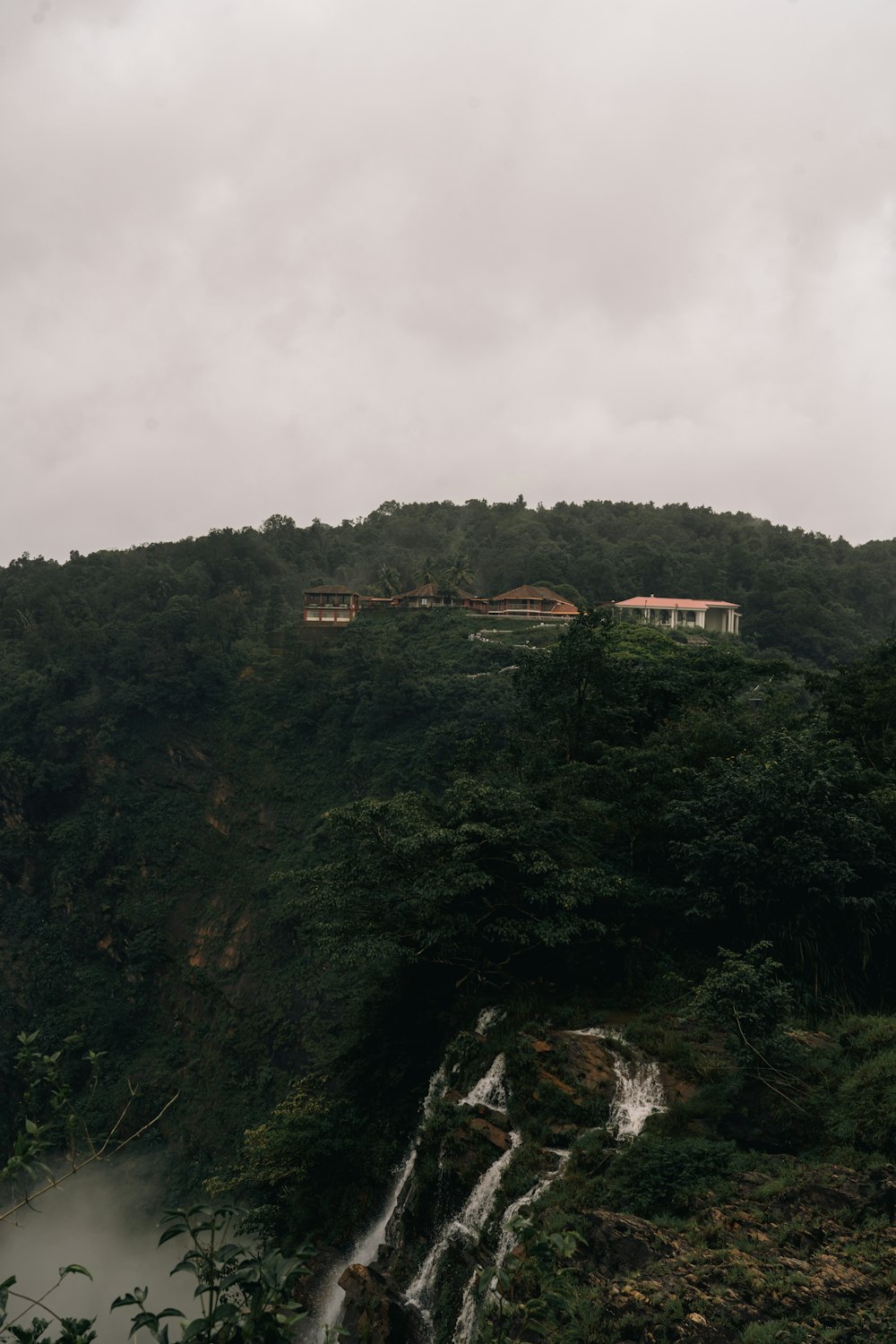 a house on a hill