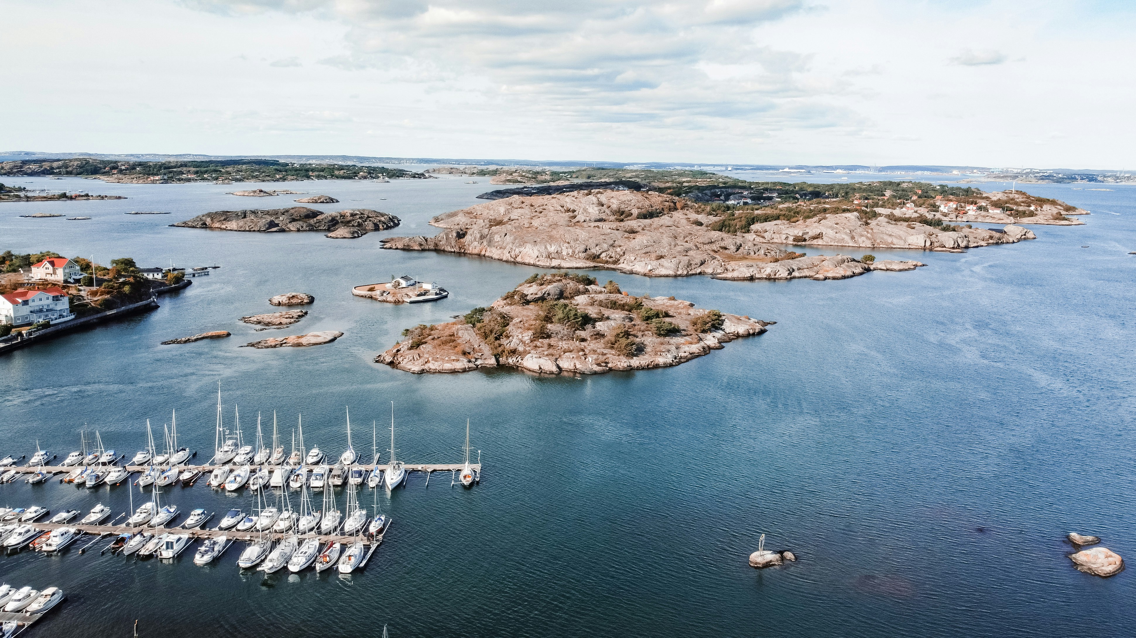 an island with many small islands