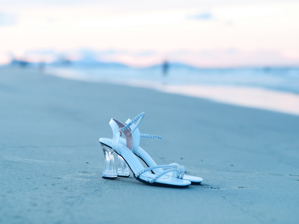 a small model airplane on a beach