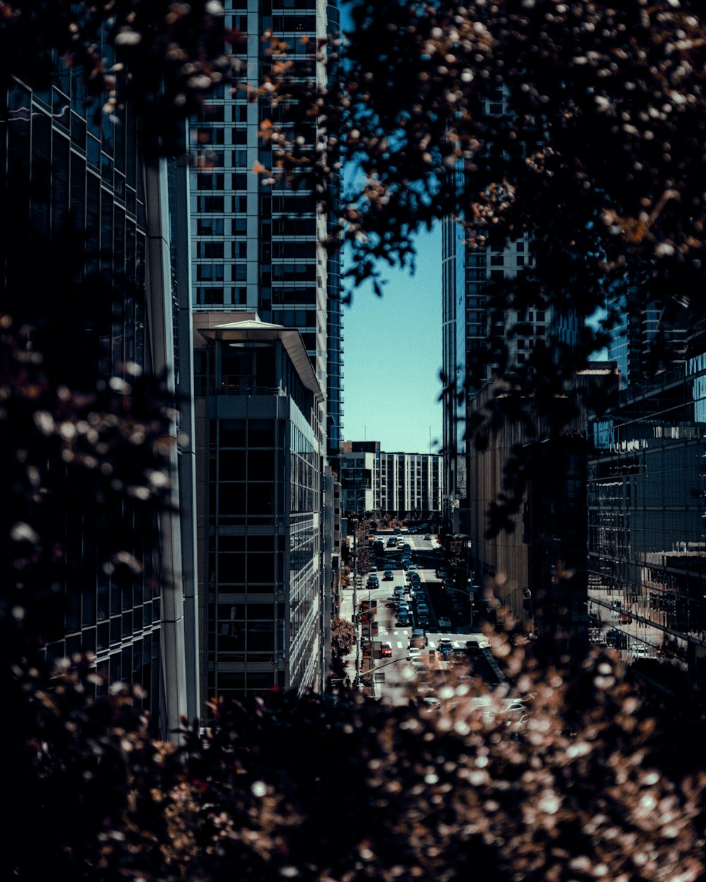 a group of people outside of a building