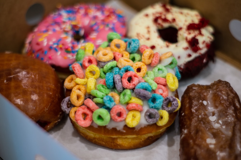 a box of donuts