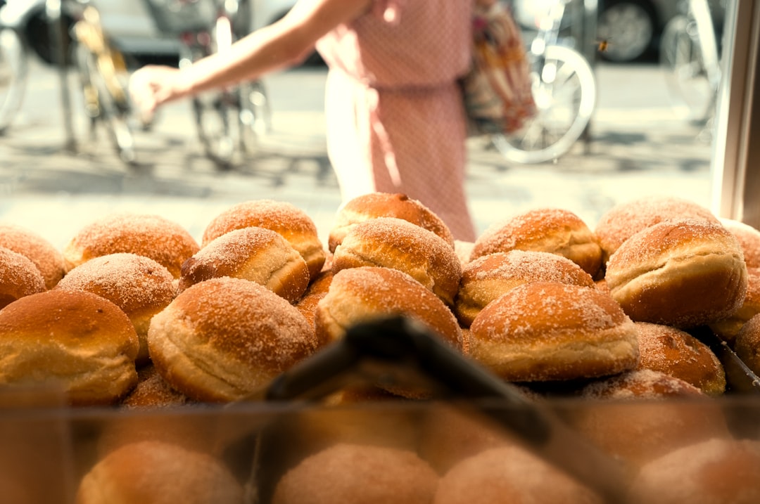 a table full of donuts