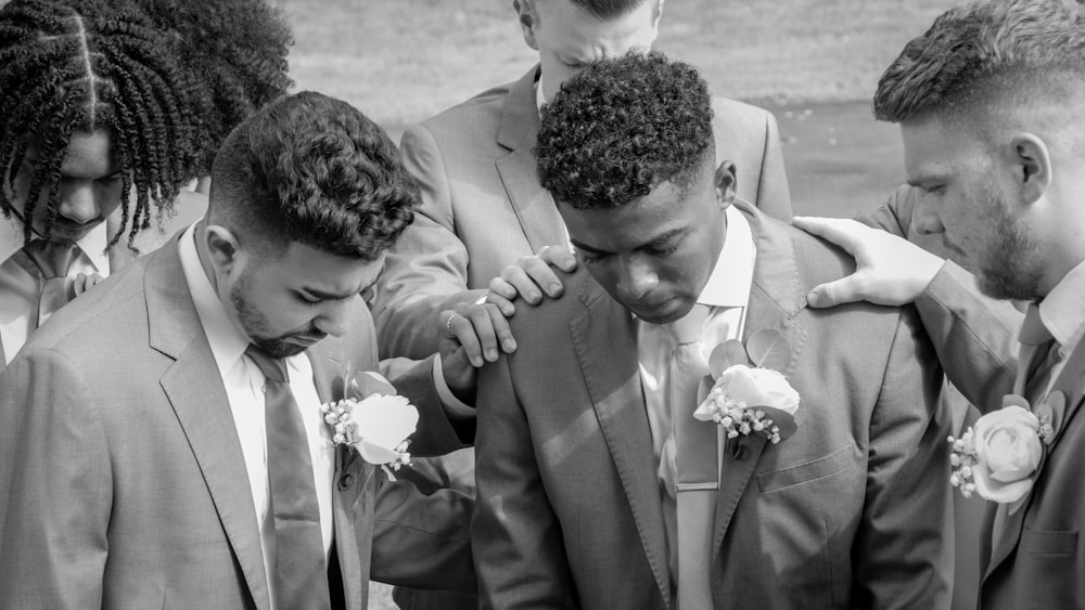 a group of men in suits