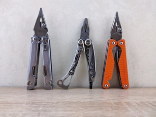 a group of knives