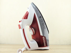 a white and red phone