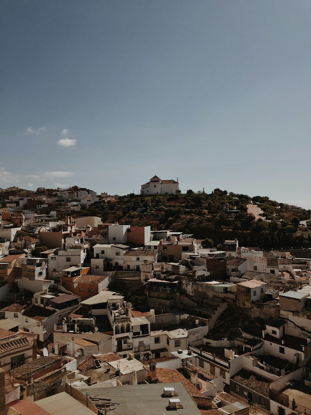 a city with many buildings