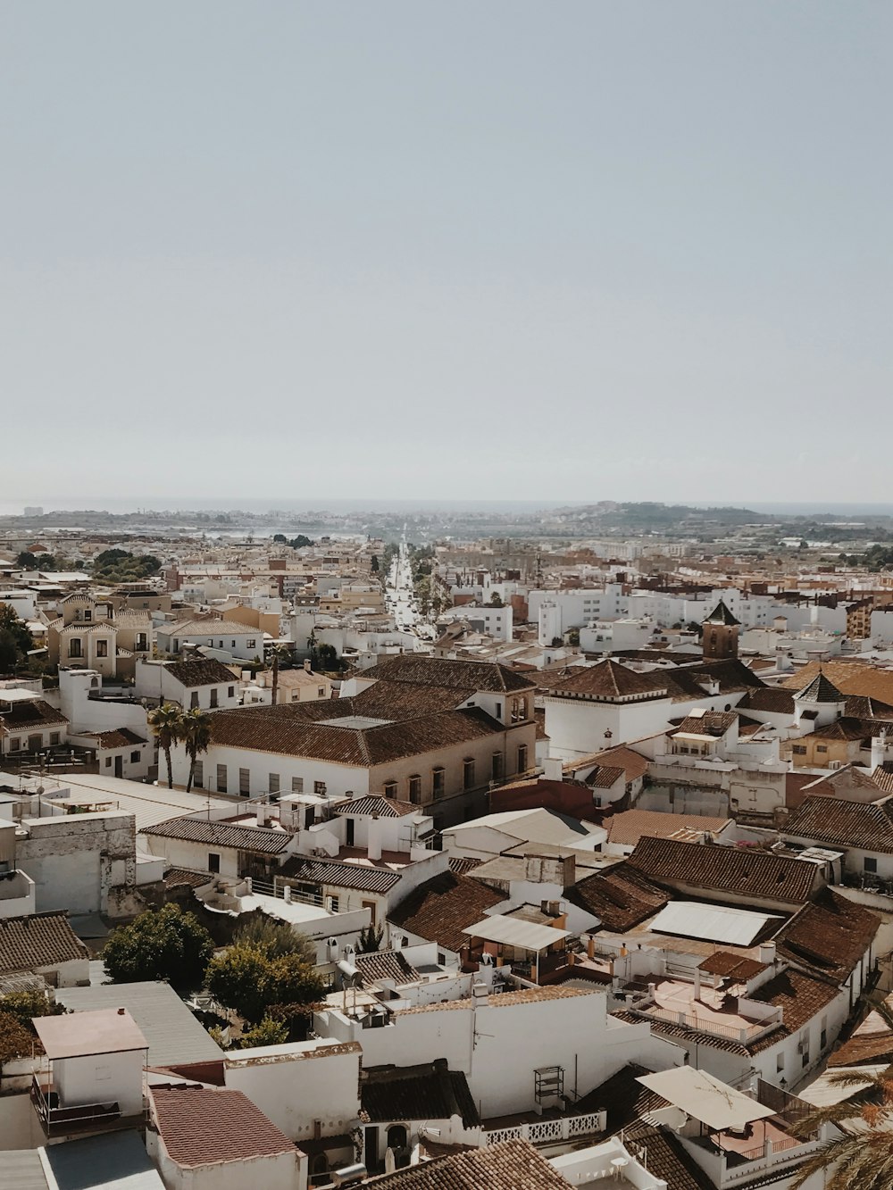 a large city with many buildings