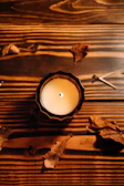 a round white object with a light on it