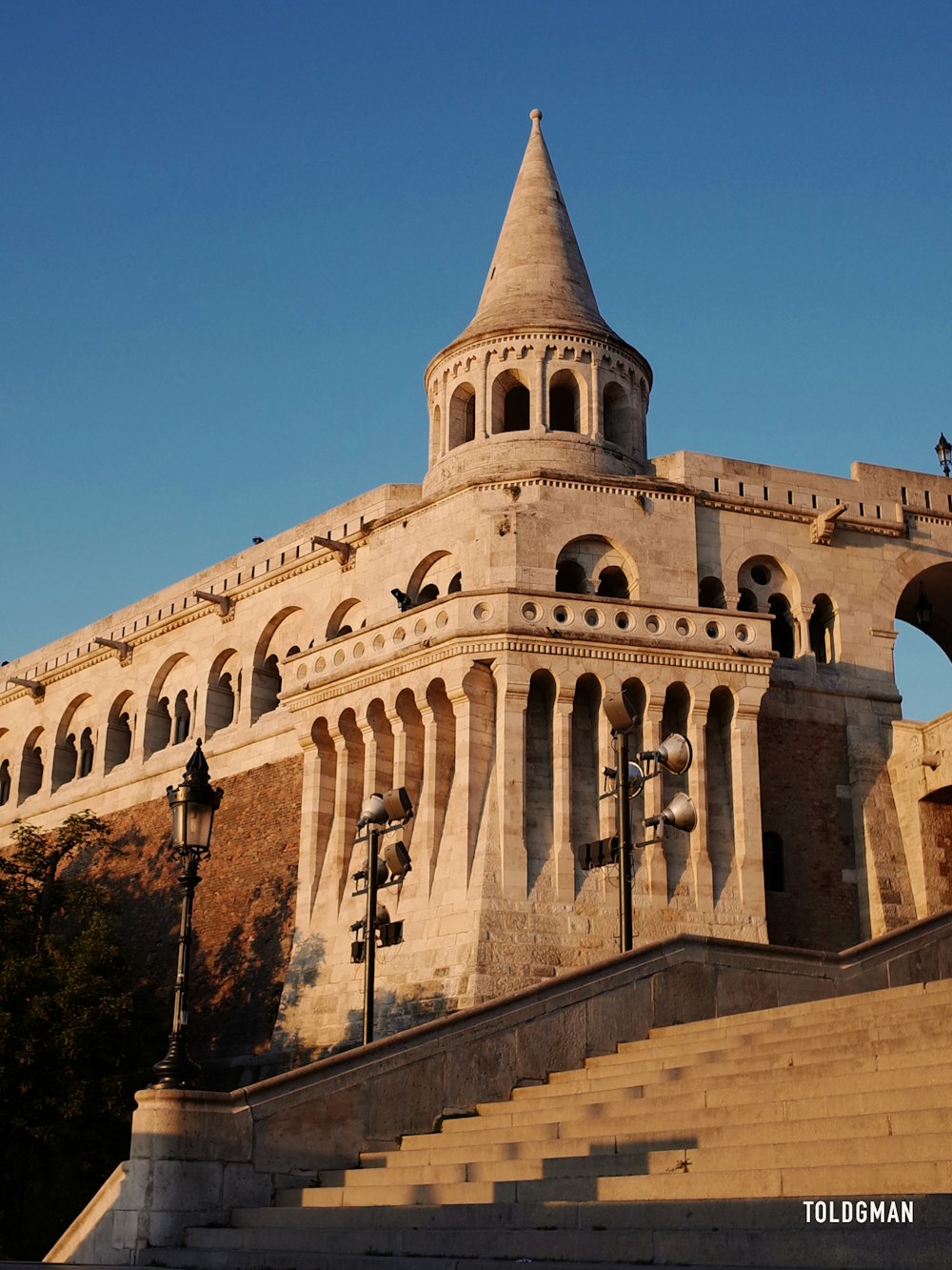 a large stone building