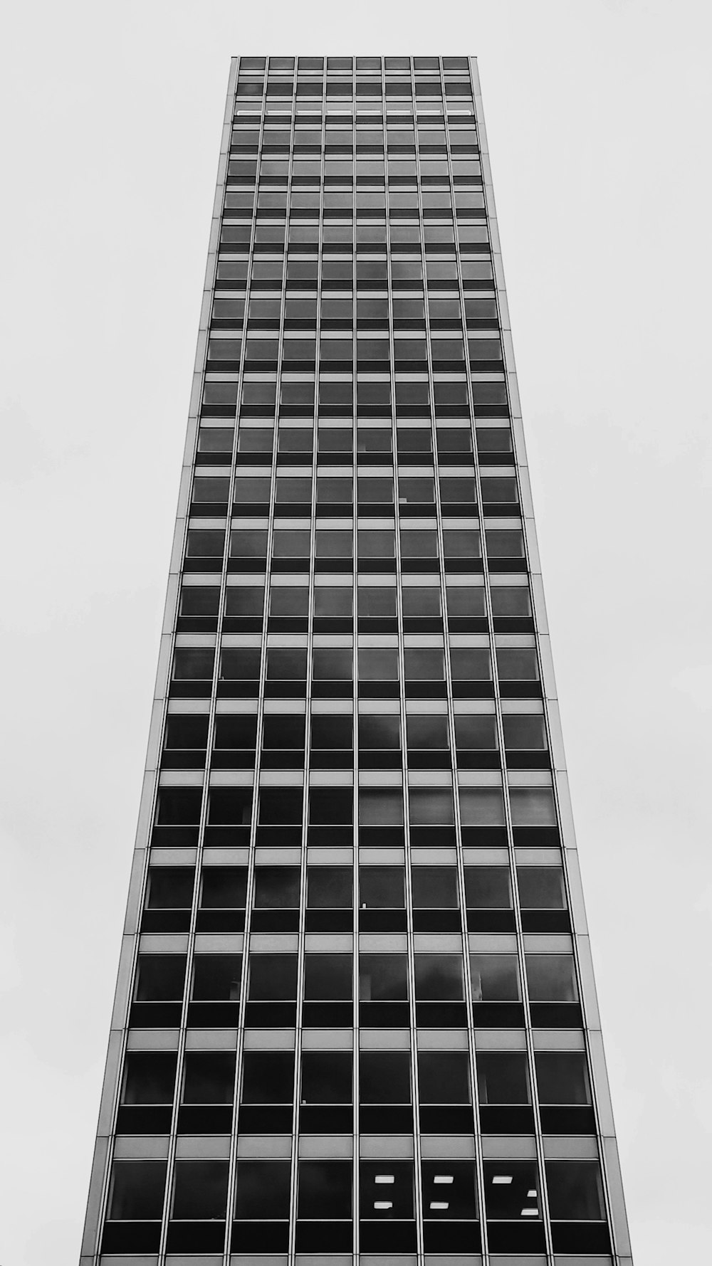 a tall building with many windows