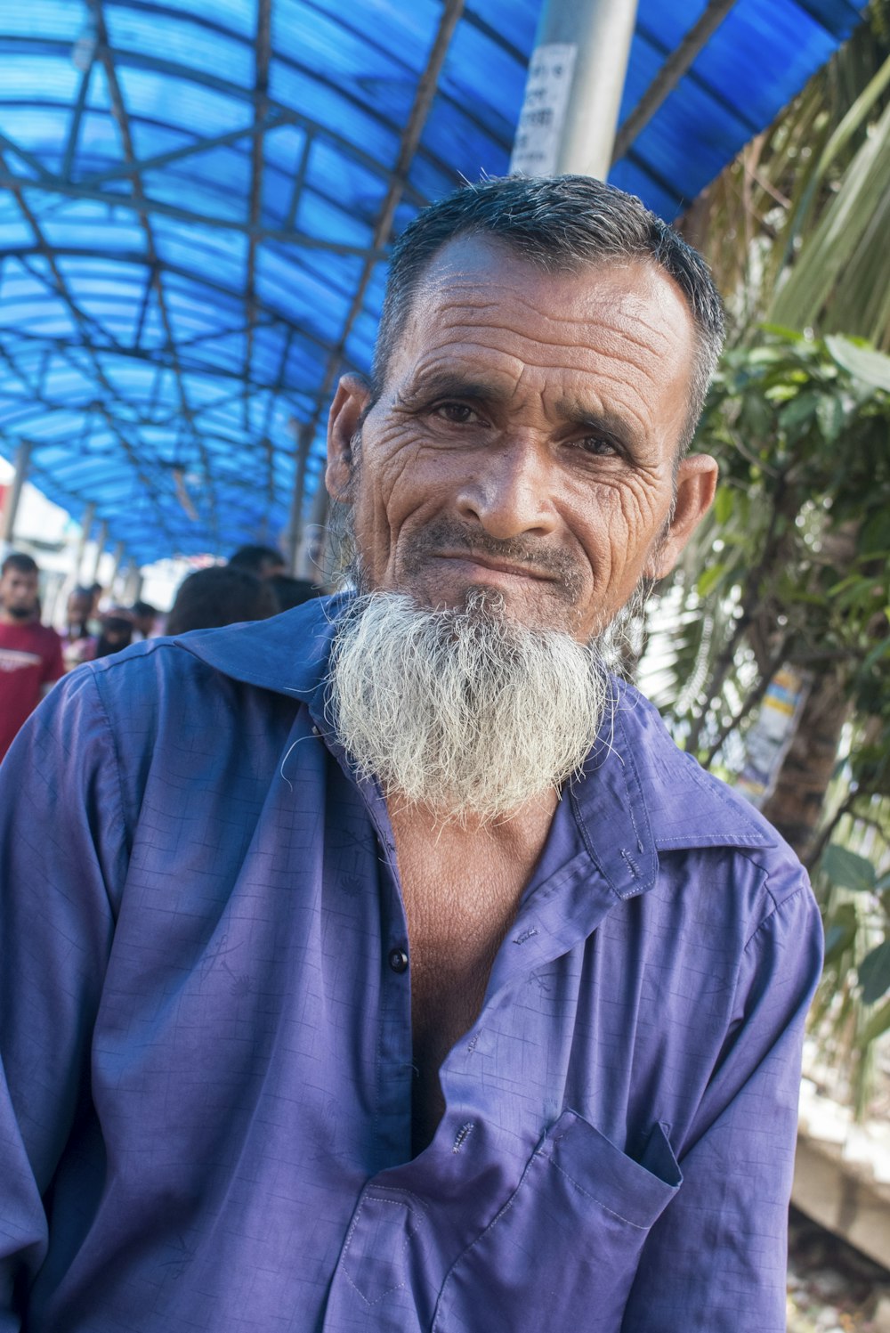 a man with a beard