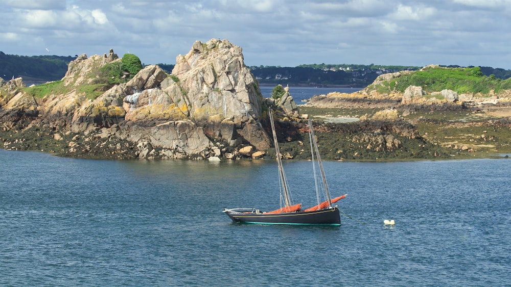 a boat in the water