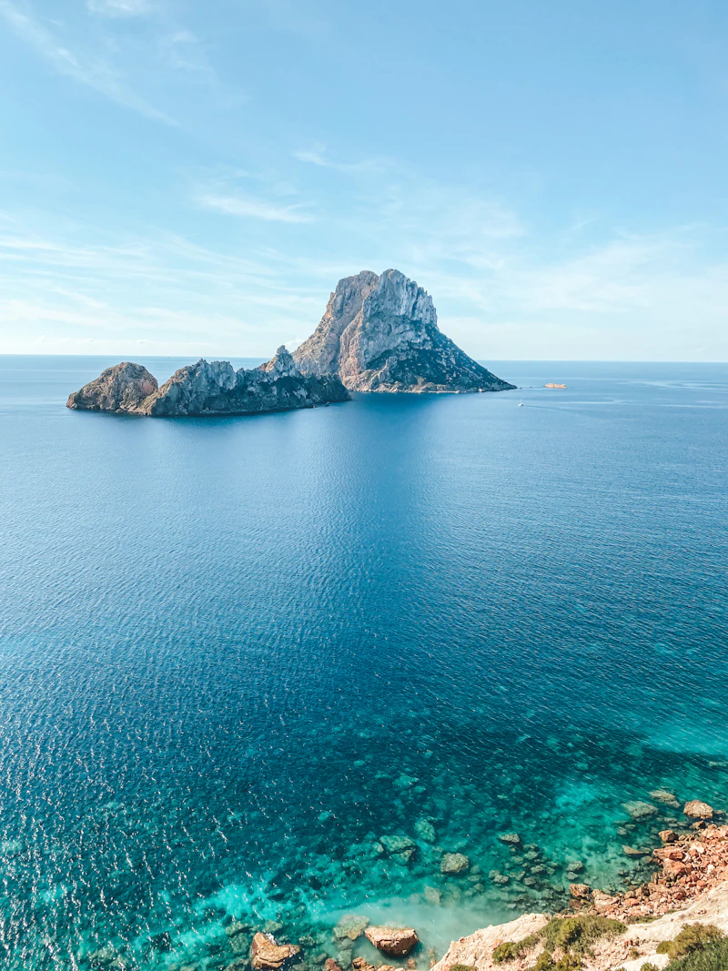 Ibiza coastline