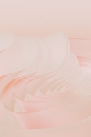 Soft, flowing curves create an abstract pattern in pastel colors. The design resembles gentle waves with a smooth texture, primarily in shades of pink and cream.