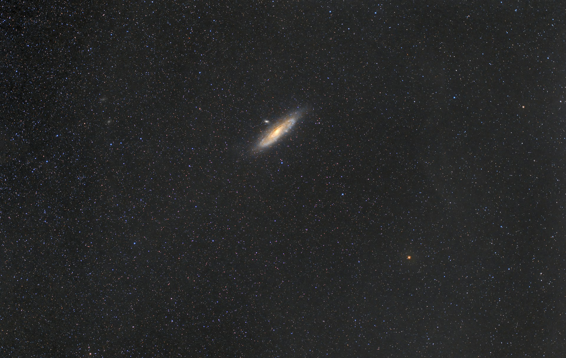 a star in space