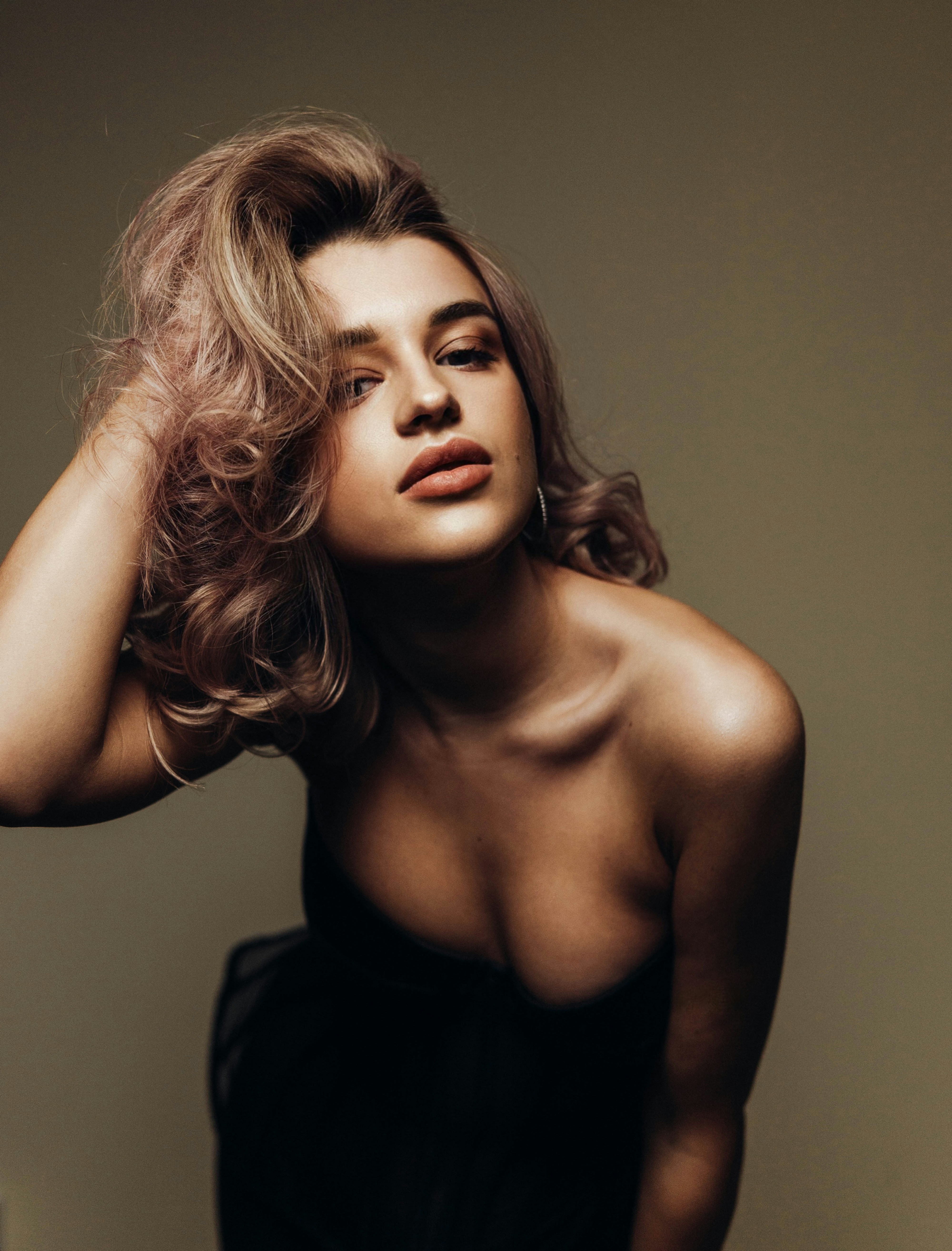 a woman posing for a picture