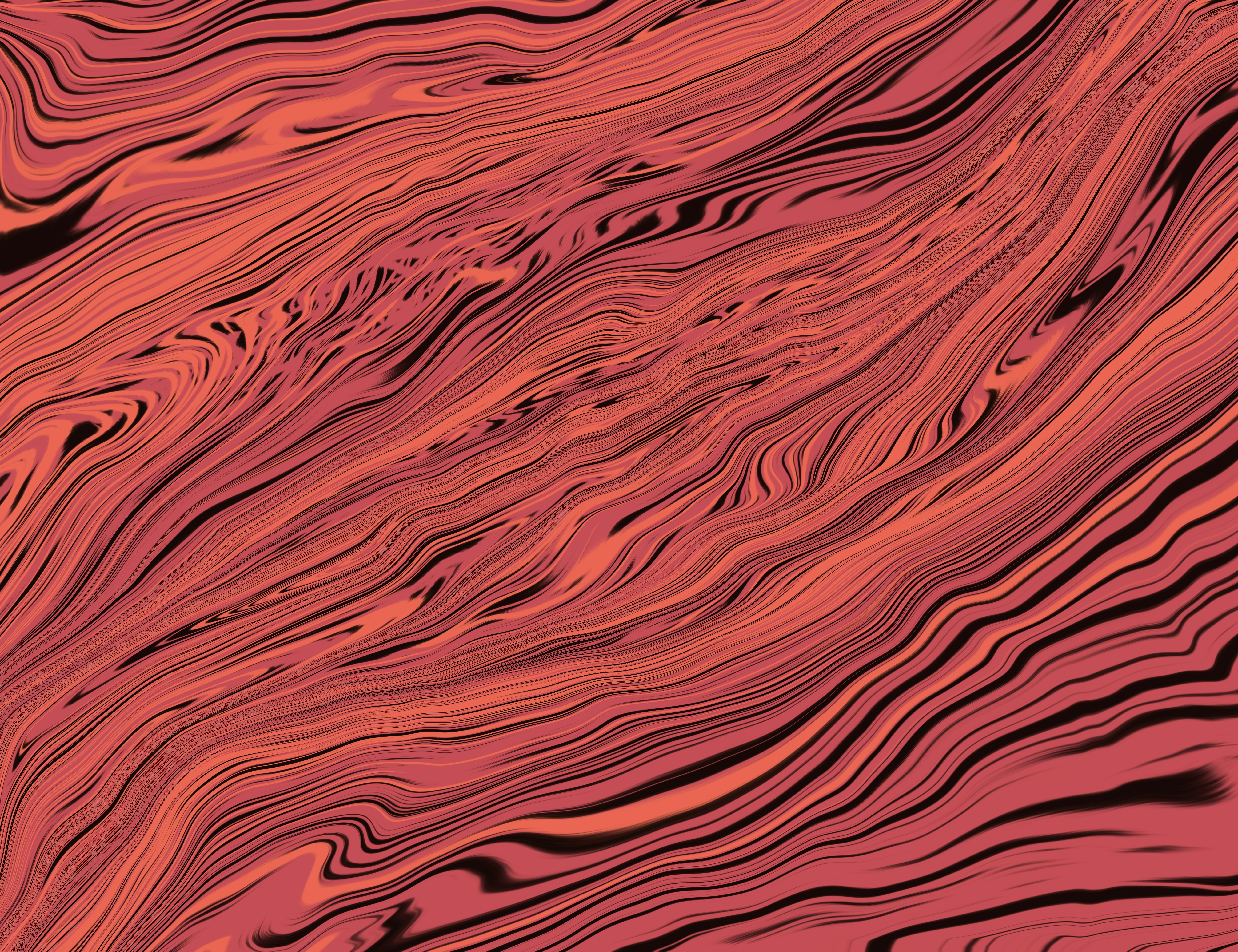 赤い抽象画 シルエットと線 長山太一・信じるものがあるから・言葉のない抽象画・etc | RANGAI