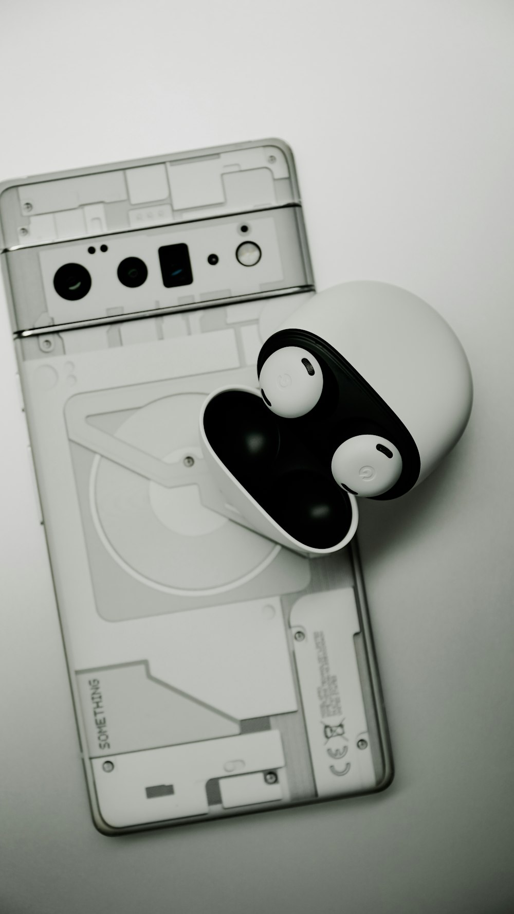 a white game controller