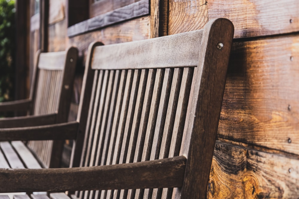 a bench sits unoccupied