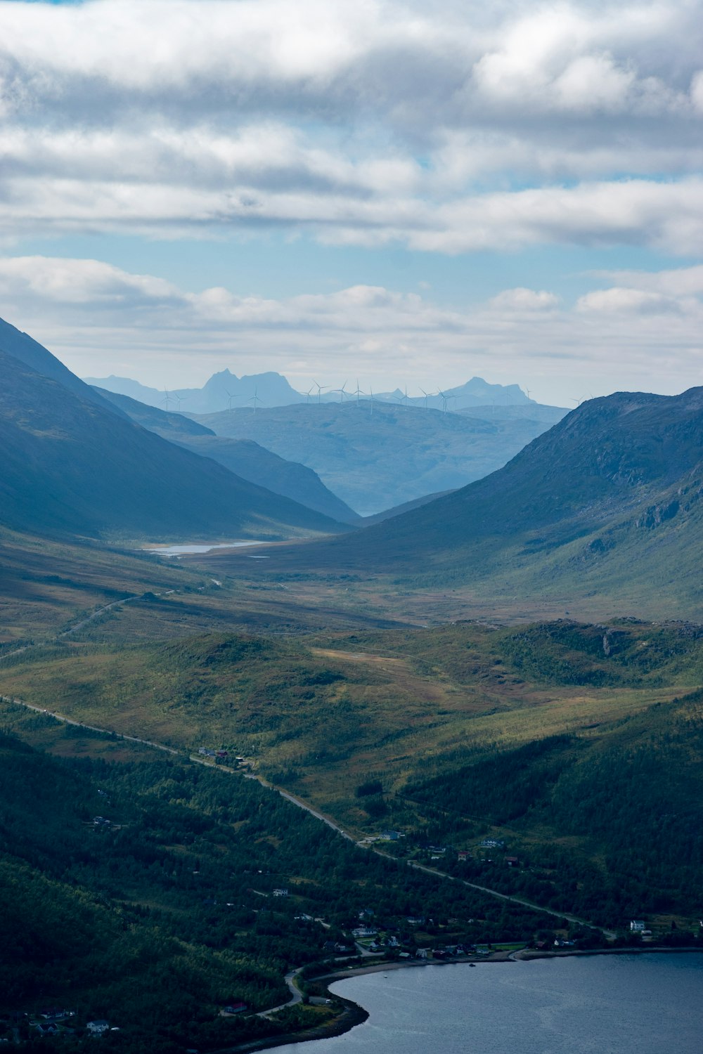 a river running through a valley