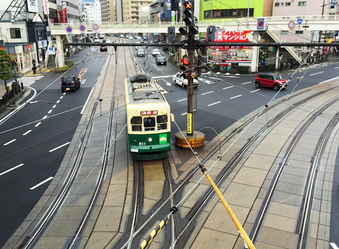 長崎の路面電車・観光