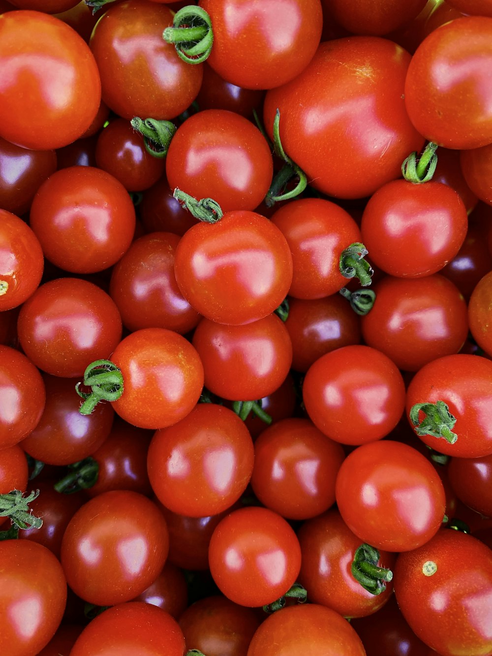 a pile of tomatoes